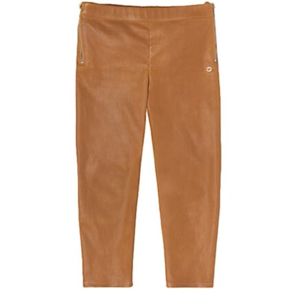 NWT GUCCI Mouve Kids Leather Leggings - Picture 7 of 7